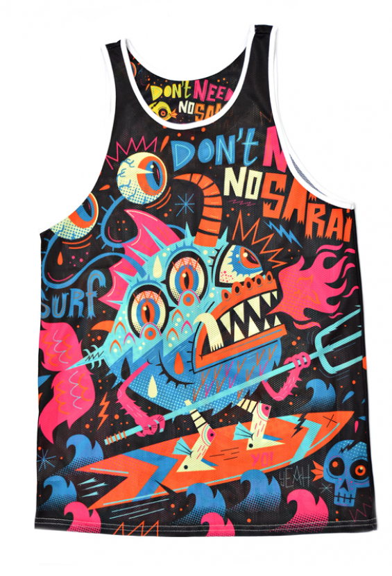 Don&#039;t Need No Samurai DNNS Gone Surfing Mesh
