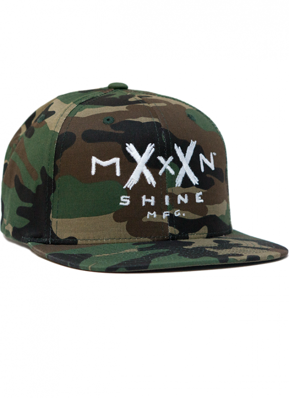Moonshine MFG Logo Snapback Camo 2016