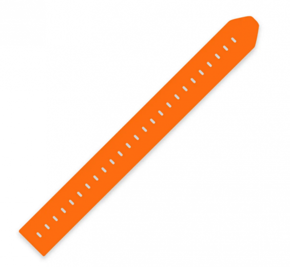 Slingshot Gummy Strap pomarańczowy - solar