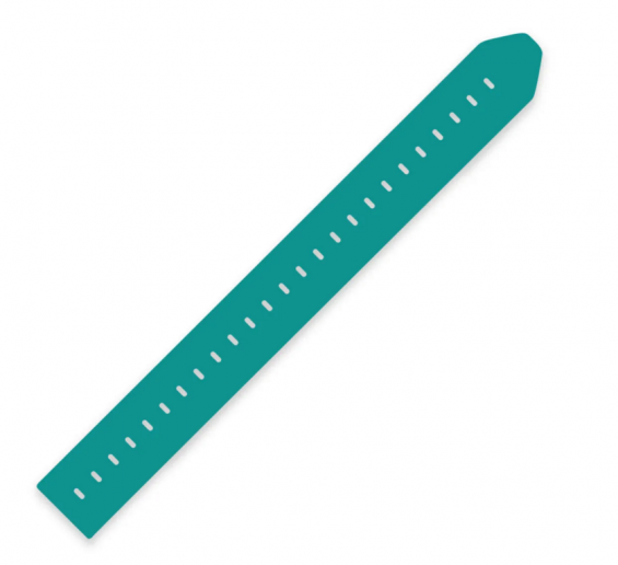 Slingshot Gummy Strap ciemnozielony - tiffany