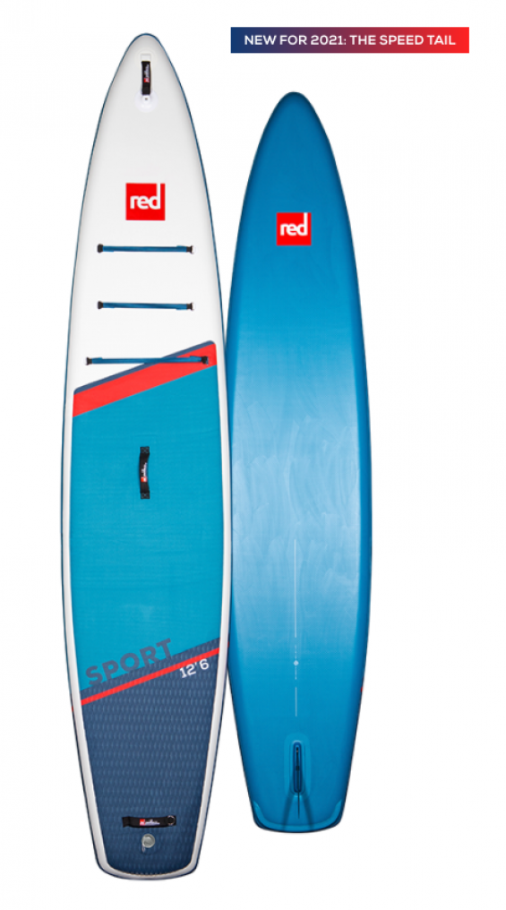 Red Paddle Co Sport 12.6 x 30 +plecak+pompka+zestaw na telefon+fin 2022