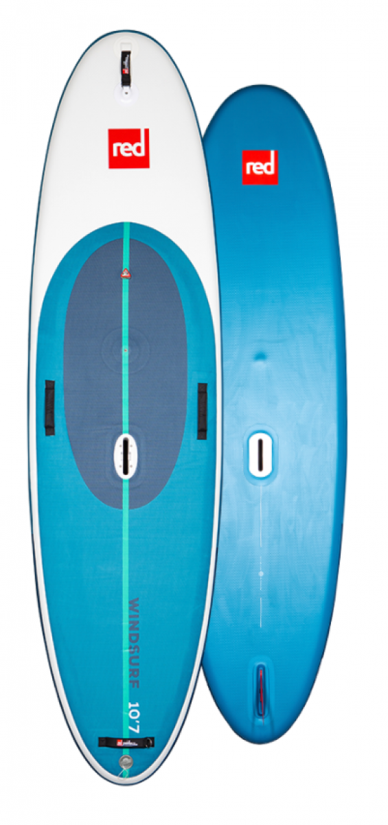 Red Paddle Co Ride 10.7 x 33 Windsurf including knukle joint (deska SUP, miecz, plecak Red Paddle, pompka, pokrowiec na telefon, zestaw naprawczy) 2022